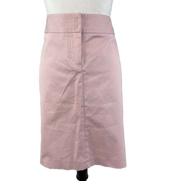 J. Crew Skirt size 6 Lilac Purple Straight Pencil Knee Stretch Casual Slim - Picture 1 of 8